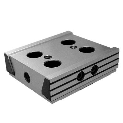 Fast dobbel bakke med 2 kæber 175 mm